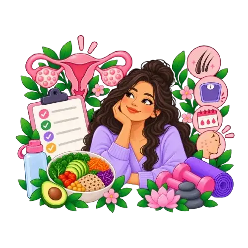 PCOS Care Plan illustration